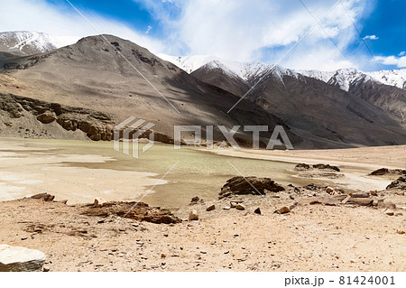 インド・ラダック地方 Pangong Lake Road, Ladakh, India 81424001