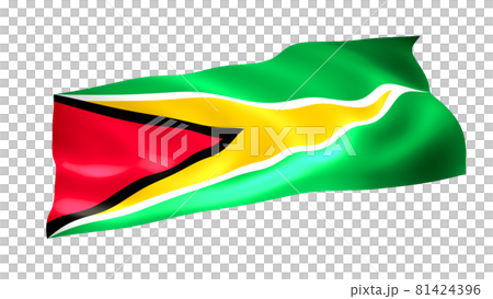 Guyana Flag - Stock Illustration [81424396] - PIXTA