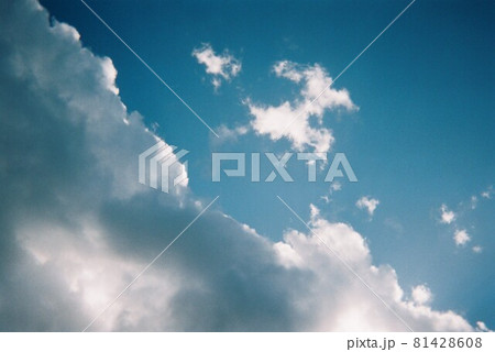 フィルムカメラの青空 フィルムカメラの青空 81428608