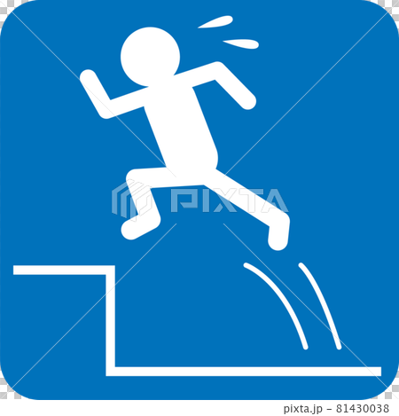 ジャンプアップのピクトグラム ジャンプアップのピクトグラム 81430038