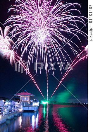 北陸加賀 片山津温泉 納涼花火まつり(2021年夏) 北陸加賀 片山津温泉 納涼花火まつり(2021年夏) 81431407