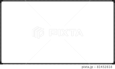 ホワイトボード　背景素材 81432818