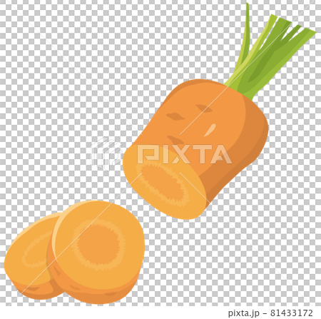 Cut carrot Cut carrot 81433172
