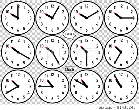 10 o'clock clock 81433243
