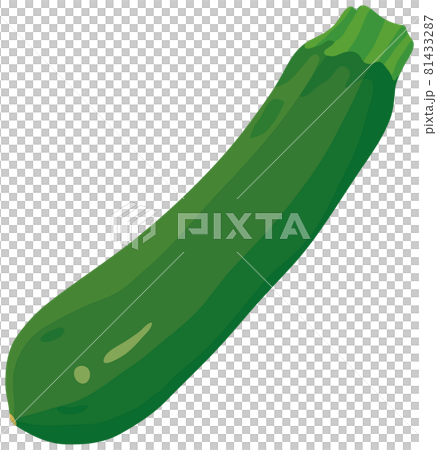 Green zucchini 81433287