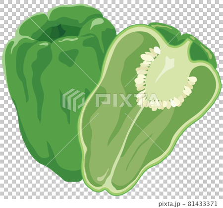 Bell pepper / cross section 81433371