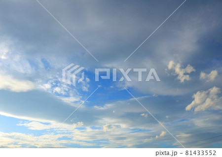 信州の秋の空と雲 信州の秋の空と雲 81433552