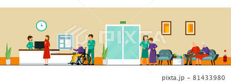 Nursing Home Characters Composition 81433980