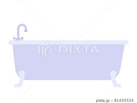 Bathtub Flat Icon 81435524
