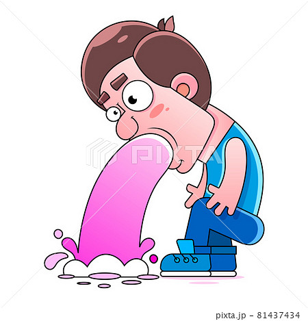 Drunk man, drunk look, funny face.Vector print of a T-shirt Drunk man, drunk look, funny face.Vector print of a T-shirt 81437434