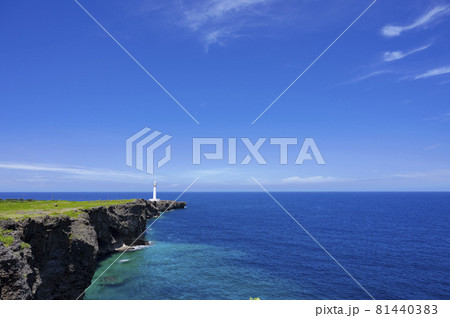 沖縄 残波岬 沖縄 残波岬 81440383