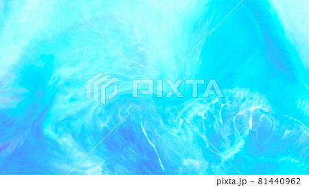 水が混ざり合うイメージのリラクゼーション抽象背景画 水が混ざり合うイメージのリラクゼーション抽象背景画 81440962