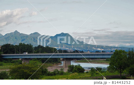 榛名山＆利根川 81443252