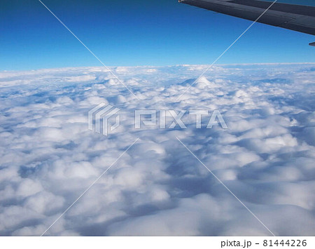 雲　空の上より　風景5 81444226
