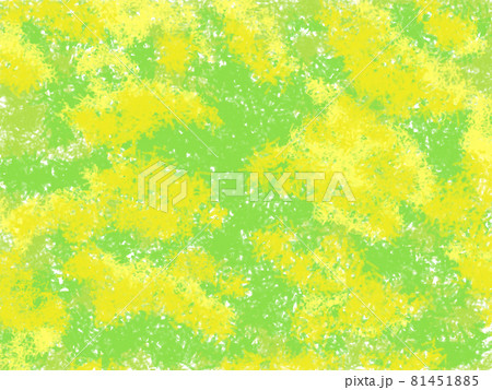 黄緑と黄色の点描イラスト背景素材のイラスト素材