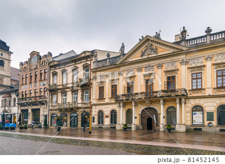 Street in Kosice, Slovakia 81452145