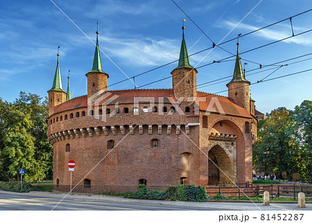 Krakow Barbican, Poland 81452287