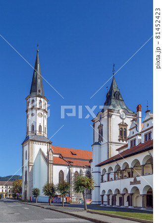Basilica of St. James and Old Town Hall, Levoca, Slovakia Basilica of St. James and Old Town Hall, Levoca, Slovakia 81452423