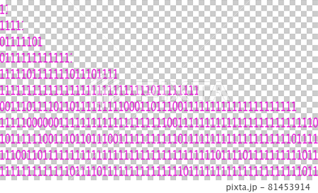 無數行數字 0 和 1 81453914