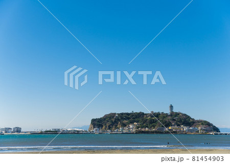 【江の島弁天橋とシーキャンドル】 【江の島弁天橋とシーキャンドル】 81454903