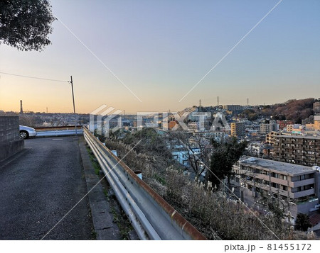 高台から遠くに見えるルネ上星川 81455172