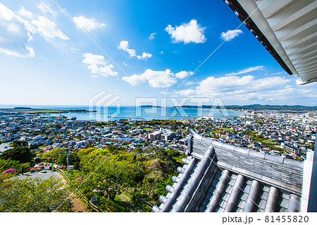 城山公園と青空 81455820