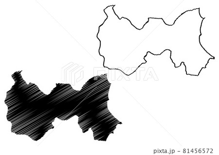 Mahdia Governorate (Governorates of Tunisia, Republic of Tunisia) map vector illustration, scribble sketch Mahdia map Mahdia Governorate (Governorates of Tunisia, Republic of Tunisia) map vector illustration, scribble sketch Mahdia map 81456572