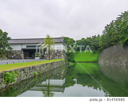 江戸城30　桜田門と堀 81456980