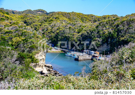 鵜原理想郷から見える港 鵜原理想郷から見える港 81457030