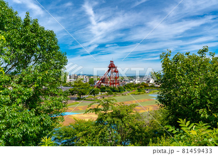 石炭記念公園の竪坑櫓 石炭記念公園の竪坑櫓 81459433