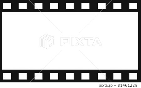ネガフィルムフレームのイラスト素材