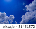 青い空と雲 81461572