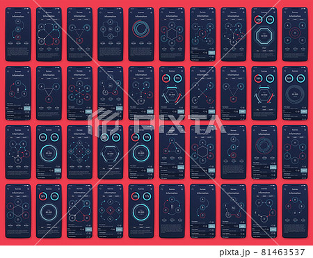 Modern infographic vector elements for business brochures. Use in website, corporate brochure, advertising and marketing.. Modern infographic vector elements for business brochures. Use in website, corporate brochure, advertising and marketing.. 81463537