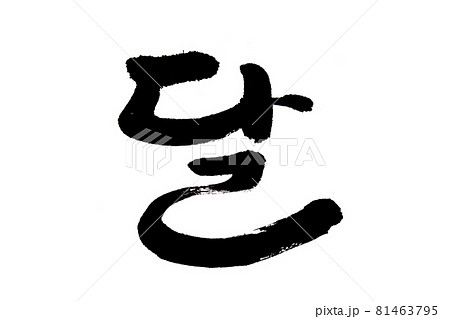 Korean text translation Moon 81463795