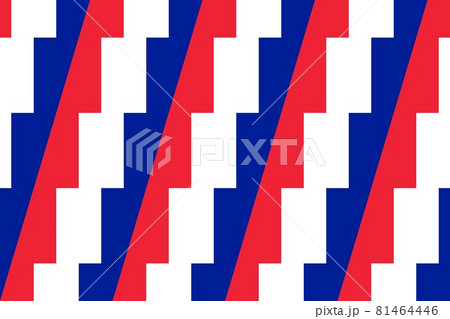 Simple geometric pattern in the colors of the national flag of France Simple geometric pattern in the colors of the national flag of France 81464446