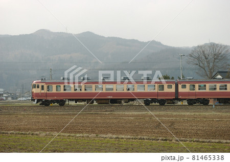 北陸本線　石動ー福岡　JR西日本　475系　A16編成　①　クハ455-18（金沢）　山側 81465338