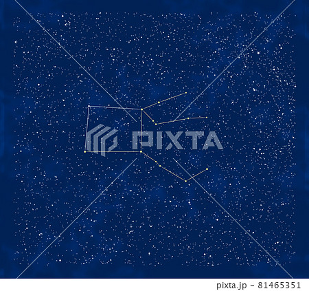 秋の星座:ペガスス座と周辺の星 秋の星座:ペガスス座と周辺の星 81465351