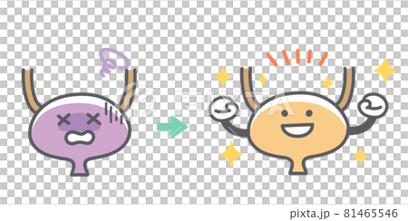 人間の膀胱の病気から回復するビフォーアフター 人間の膀胱の病気から回復するビフォーアフター 81465546