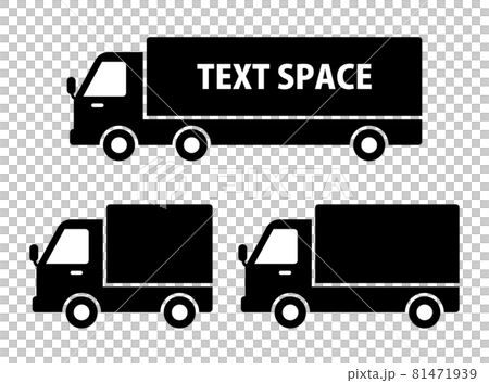 可以替換字符的卡車圖標集矢量圖 可以替換字符的卡車圖標集矢量圖 81471939