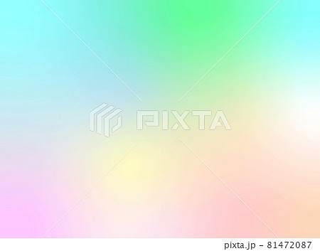 虹色のパステルグラデーションの背景素材のイラスト素材