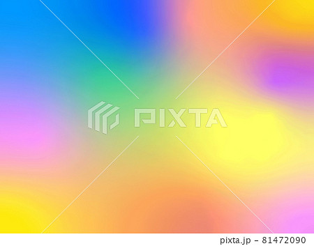虹色のグラデーションの背景素材のイラスト素材