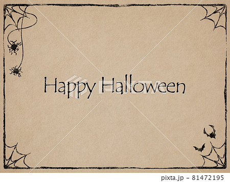 ハロウィンの素材 81472195