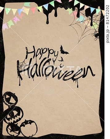 ハロウィンの素材 81472202