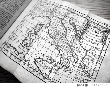 アンティークの世界地図 イタリア アンティークの世界地図 イタリア 81473692