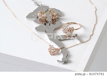 アクセサリー 石 ネックレス 81474791