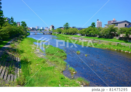 浅野川　金沢市東山 81475295