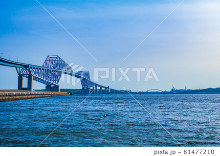 【東京の都市風景】東京ゲートブリッジ(若洲公園) 【東京の都市風景】東京ゲートブリッジ(若洲公園) 81477210