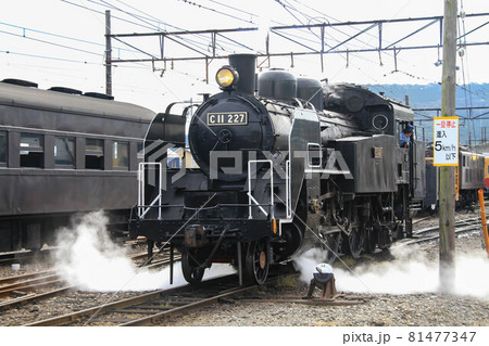 蒸気機関車C11227の写真素材 [81477347] - PIXTA