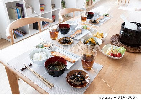 和食 朝ごはん(人物無し) 和食 朝ごはん(人物無し) 81478667