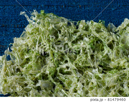 食物繊維豊富なアオサ 81479460